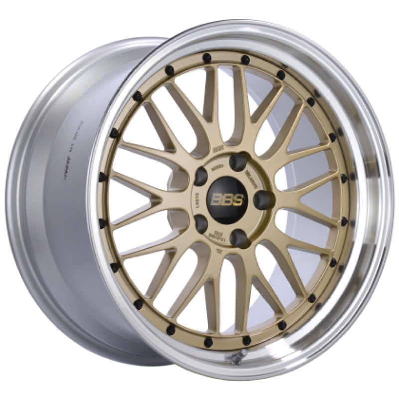 BBS LM 20x10 5x112 ET22 Gold Wheel - 82mm PFS/Clip Required-thumbmail-1