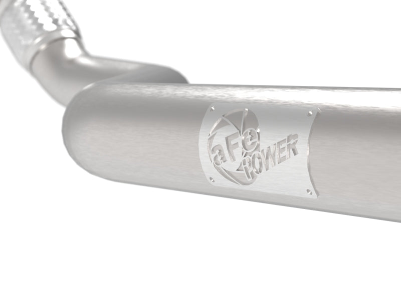 afe POWER MACH Force-Xp 09-16 Audi A4/A5 B8 L4-2.0L(t) 304 SS 3in. Front Resonator Delete Pipe-thumbmail-7