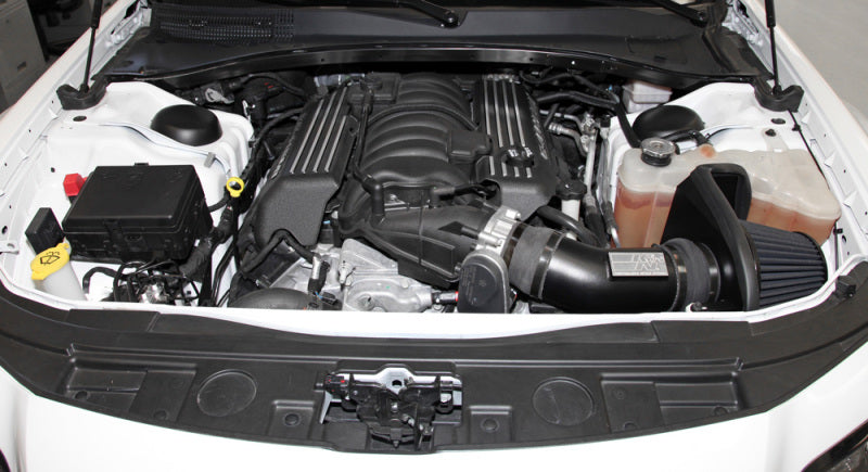 K&N 11-13 Dodge Challenger V8/12-13 Charger V8 / 12-13 Chrysler 300 Black Performance Intake Kit-thumbmail-3