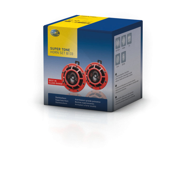 Hella Supertone Horn Kit 12V 300/500HZ Red (003399803 = 003399801)-thumbmail-10
