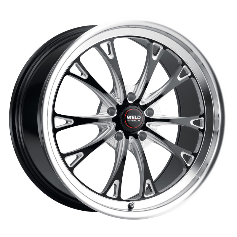 Weld Belmont 20x10.5 / 5x127 BP / ET13 BS6.25 Gloss Black MIL DIA 78.1-thumbmail-2