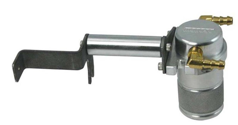 Moroso 12-15 Chevrolet Camaro ZL1 Air/Oil Separator Catch Can - Small Body - Billet Aluminum-thumbmail-1