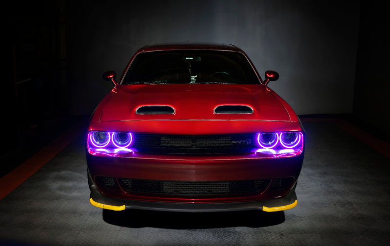 Oracle 15-21 Dodge Challenger Dynamic Surface Mount Headlight Halo Kit - ColorSHIFT - Dynamic-thumbmail-19