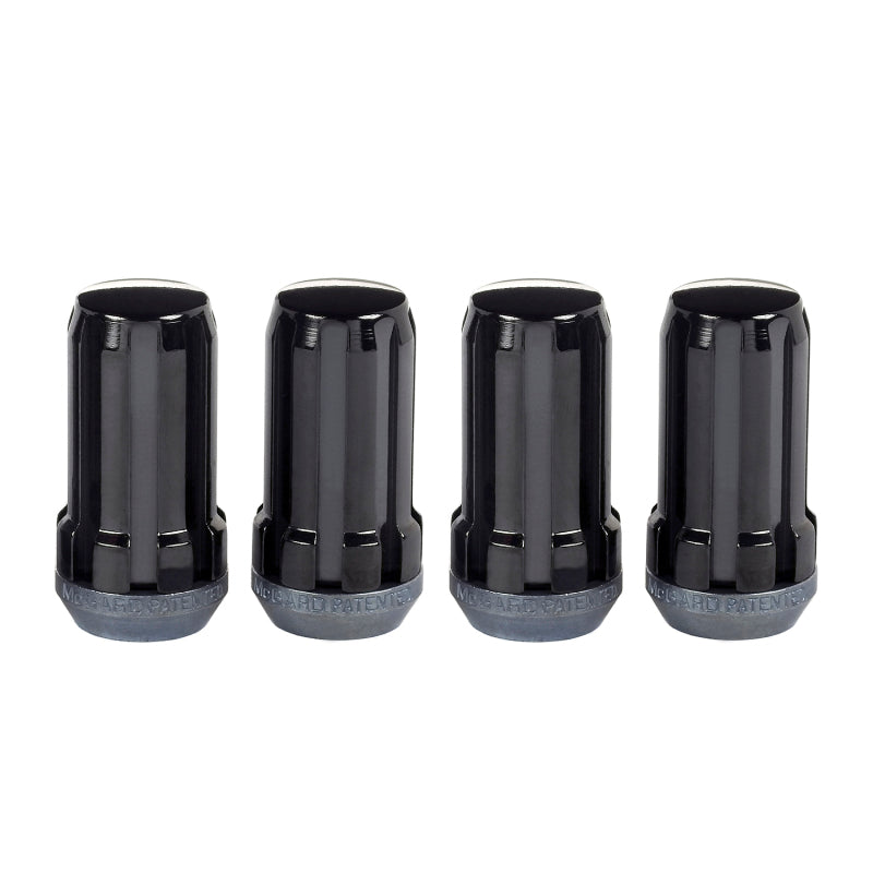 McGard SplineDrive Lug Nut (Cone Seat) M14X1.5 / 1.935in. Length (4-Pack) - Black (Req. Tool)-thumbmail-6