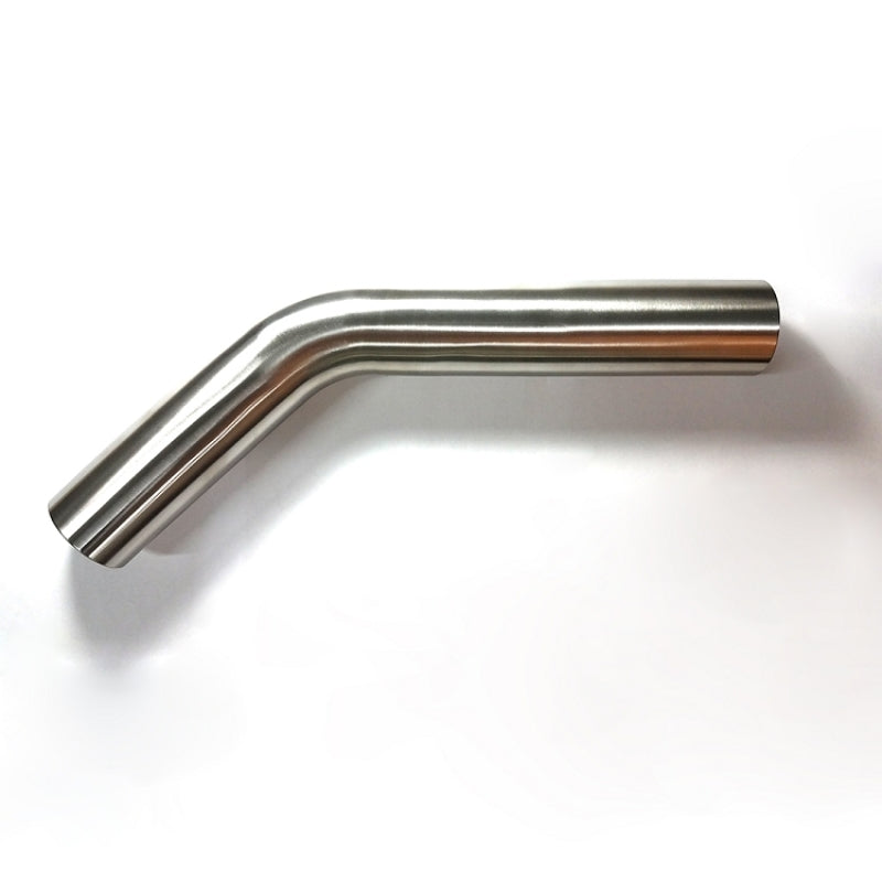 Stainless Bros 2.50in Diameter 1.5D / 3.75in CLR 45 Degree Bend 5in leg/8in leg Mandrel Bend-thumbmail-1