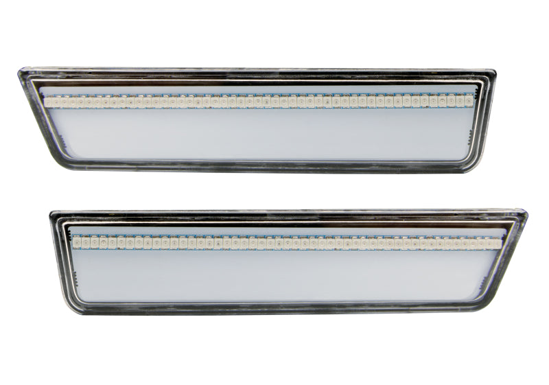 Oracle 11-14 Dodge Charger Concept Sidemarker Set (Rear Only) - Clear - No Paint-thumbmail-4
