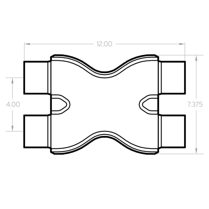 MagnaFlow Smooth Trans X 2.5/2.5 X 12 SS-thumbmail-11