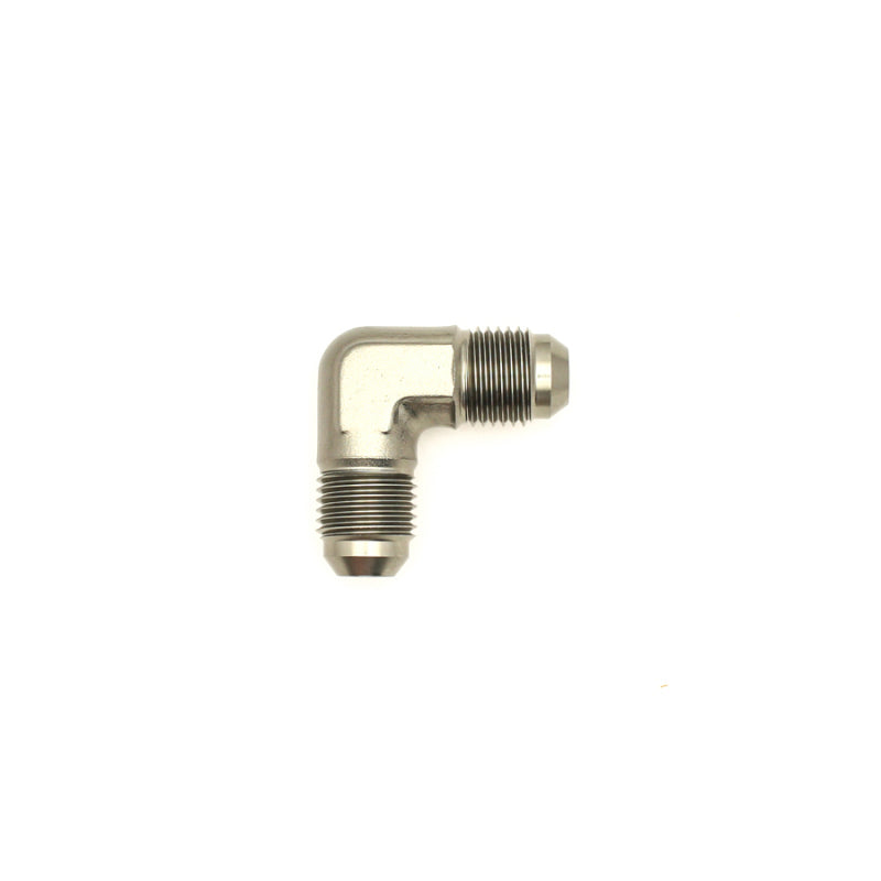 DeatschWerks 6AN Male Flare To 6AN Male Flare 90-Degree Coupler Fitting-thumbmail-2