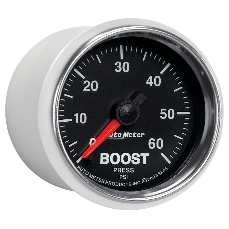 Autometer GS 52mm 0-60 psi Mechanical Boost Gauge-thumbmail-4
