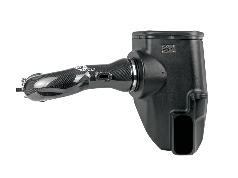 aFe 19-21 GM Trucks 5.3L/6.2L Track Series Carbon Fiber Cold Air Intake System W/ Pro Dry S Filters-thumbmail-17