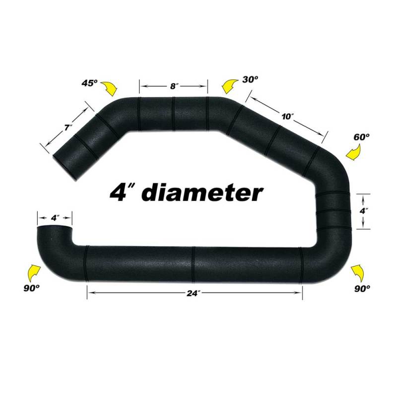 Airaid U-Build-It - 4in Intake Tube-thumbmail-1