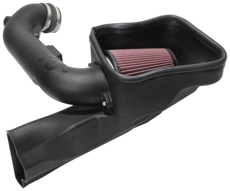 K&N 2018 Ford Mustang GT V8 5.0L F/I Aircharger Performance Intake-thumbmail-1
