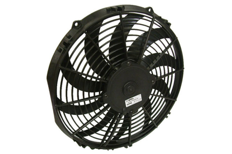 CSF 92-00 Honda Civic All-Aluminum Fan Shroud w/12in SPAL Fan - Black Finish-thumbmail-7