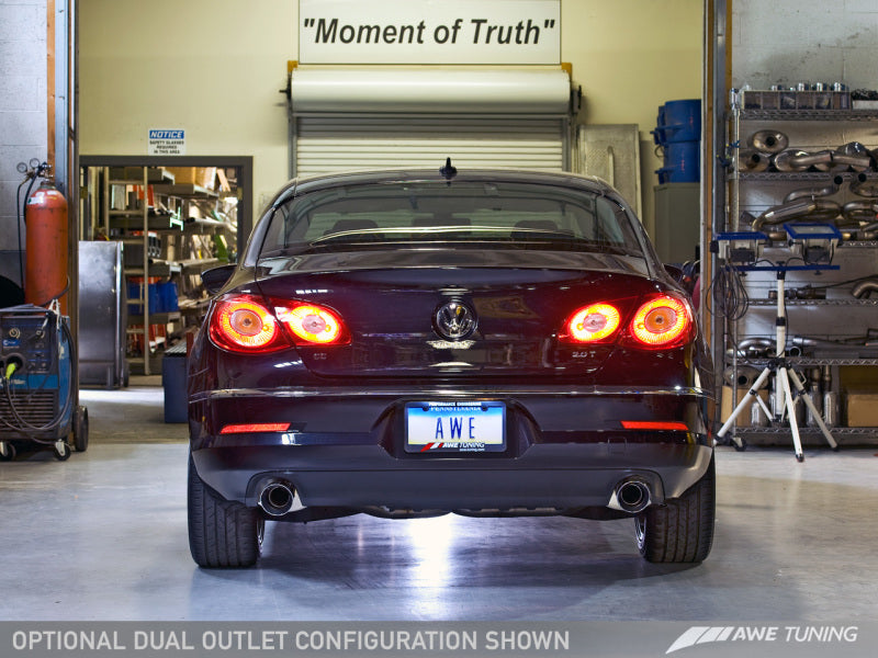 AWE Tuning VW CC Touring Edition Exhaust Dual Outlet - Chrome Silver Tips-thumbmail-11