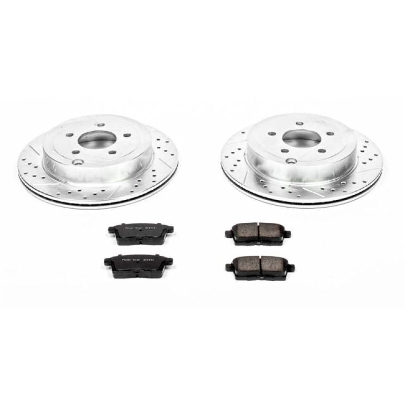 Power Stop 07-10 Ford Edge Rear Z23 Evolution Sport Brake Kit-thumbmail-1