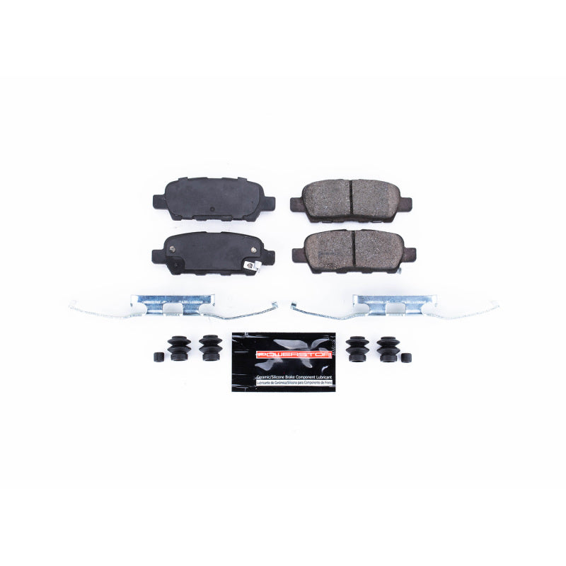 Power Stop 08-10 Infiniti EX35 Rear Z23 Evolution Sport Brake Pads w/Hardware-thumbmail-2