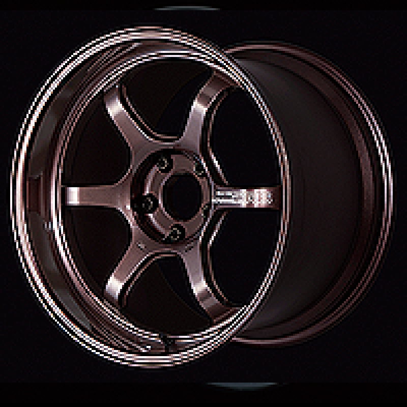 Advan R6 18x9.5 +12 5-114.3 Racing Copper Bronze Wheel-thumbmail-1