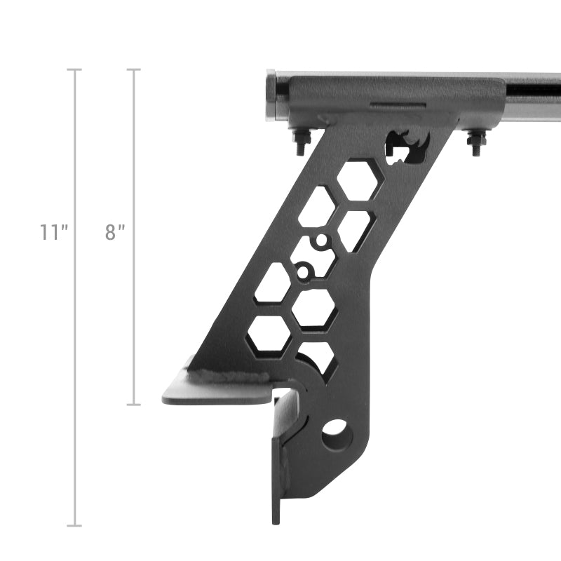 Go Rhino 20-22 Jeep Gladiator JT/16-22 Toy. Tacoma/05-21 Nssn Frontier XRS Cross Bars Kit - Tex. Blk-thumbmail-31