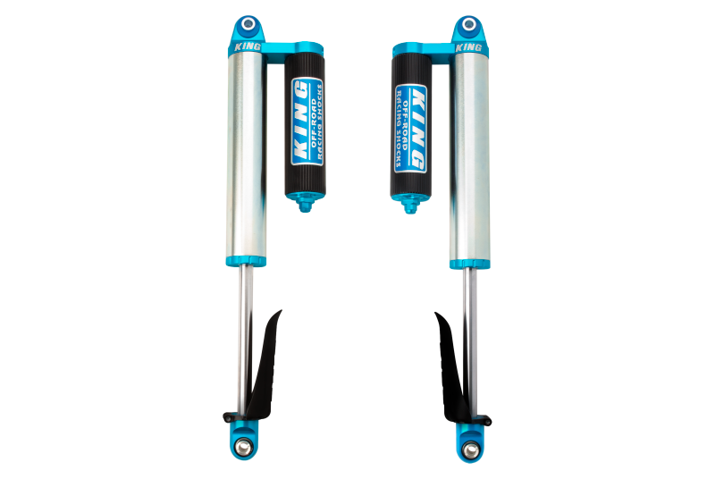 King Shocks 2020+ Jeep Gladiator JT Rear 2.5 Dia Piggyback Reservoir Shock 0-2in Lift (Pair)-thumbmail-1