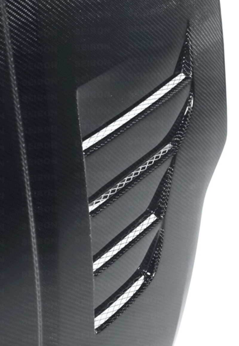 Seibon 07-08 Nissan 350z VT-style Carbon Fiber Hood-thumbmail-5