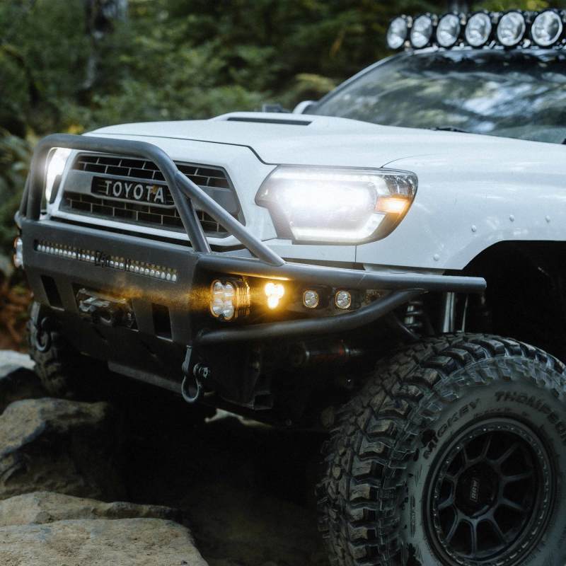 KC HiLiTES FLEX ERA 3 Dual Mode SAE Fog Light - Single Light Master Kit (w/Clear + Yellow Lens)-thumbmail-14