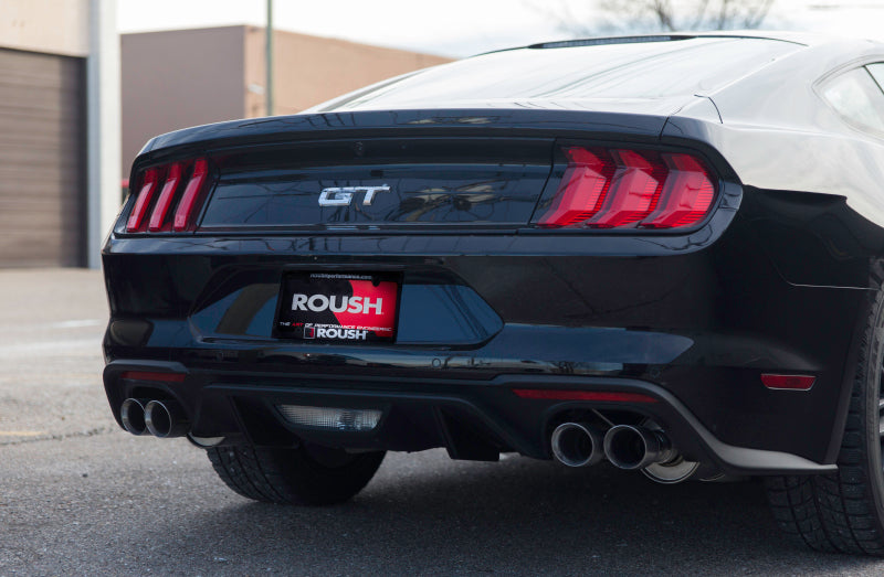 ROUSH 2018-2019 Ford Mustang 5.0L V8 Cat-Back Exhaust Kit (Fastback Only)-thumbmail-4