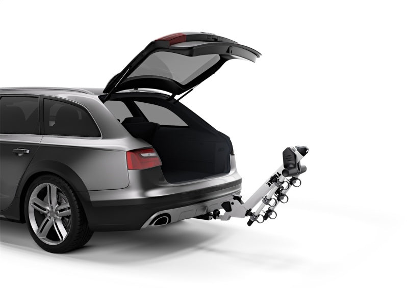 Thule Helium Pro 3 - Hanging Hitch Bike Rack w/HitchSwitch Tilt-Down (Up to 3 Bikes) - Silver-thumbmail-9