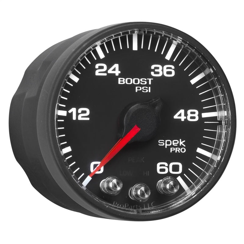Autometer Spek-Pro 52.4mm 0-60 PSI Digital Stepper Motor Boost Gauge-thumbmail-6