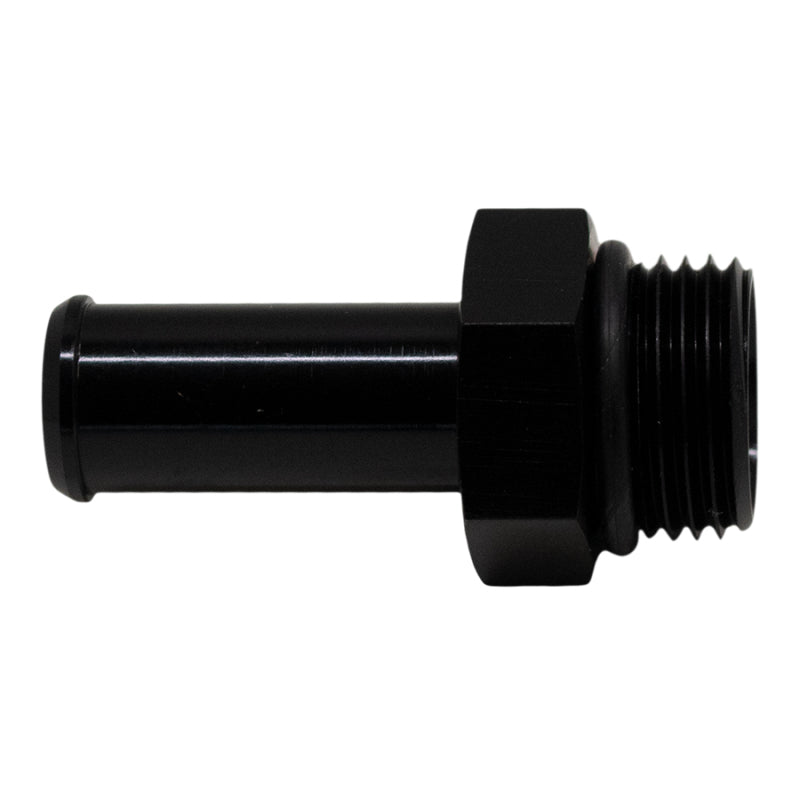 DeatschWerks 8AN ORB Male to 1/2in Male Barb Fitting (Incl O-Ring) - Anodized Matte Black-thumbmail-2