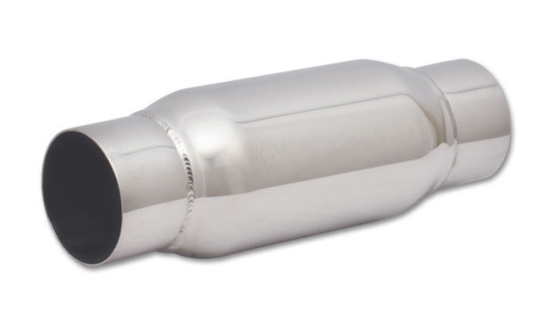 Vibrant SS Resonator (Standard Design) 3in inlet/outlet x 12in long-thumbmail-2