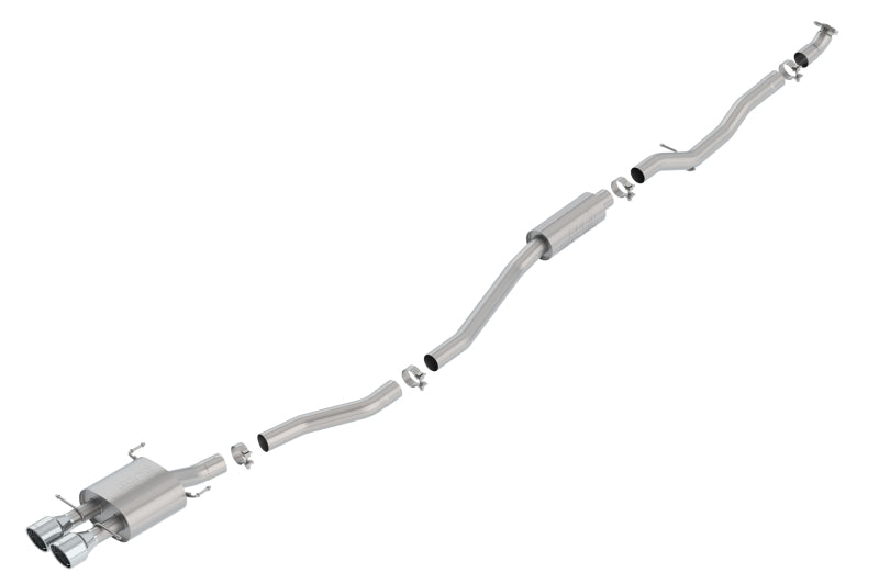 Borla 17-19 Honda Civic SI 1.5L Turbo MT S-Type 2.75in Cat-Back Exhaust-thumbmail-1