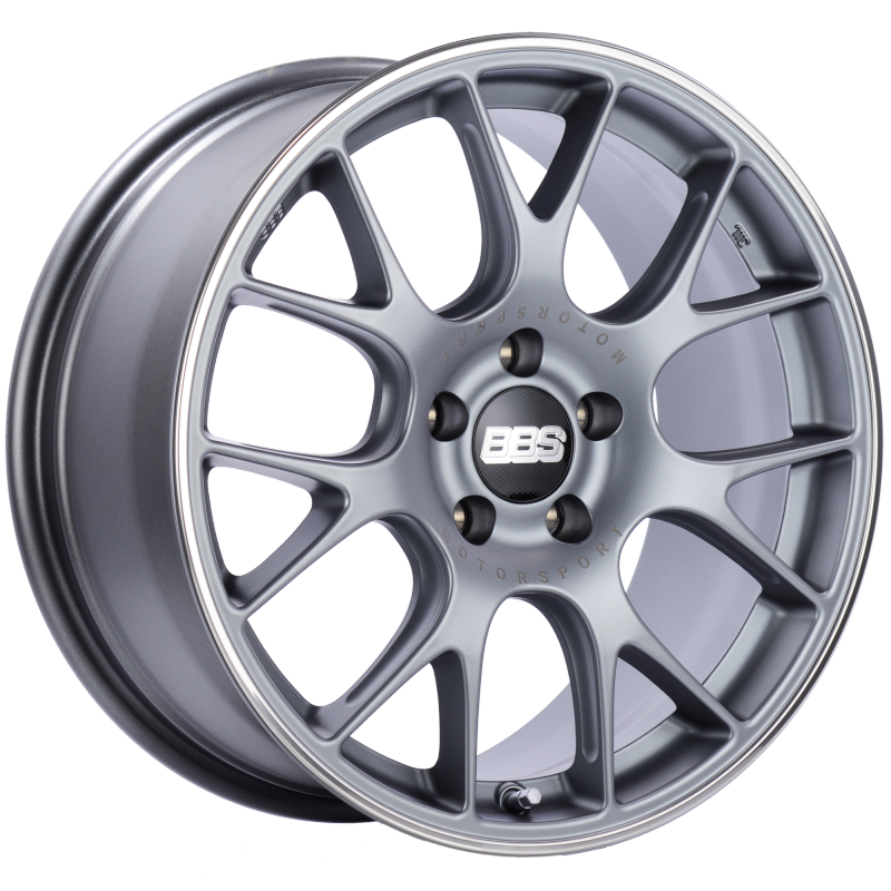 BBS CH-R 18x9 5x120 ET44 Brilliant Silver Polished Rim Protector Wheel -82mm PFS/Clip Required-thumbmail-1