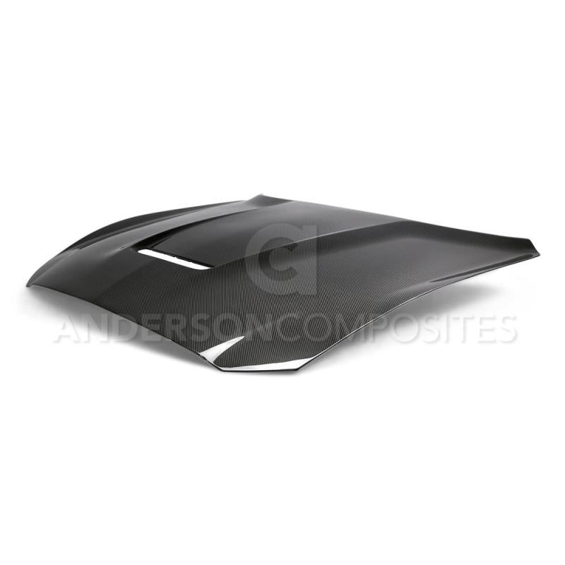 Anderson Composites 2015-2017 Ford Mustang Shelby GT350 Double Sided Carbon Fiber Hood-thumbmail-5