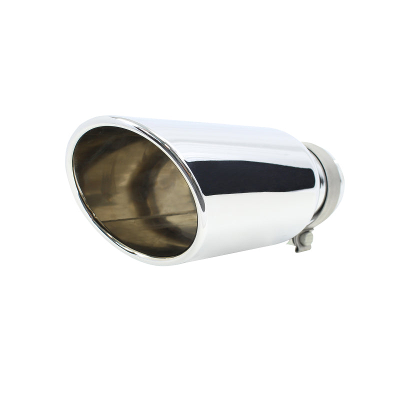 Go Rhino Exhaust Tip - Chrome - ID 3 1/2in x L 14in x OD 5in-thumbmail-6