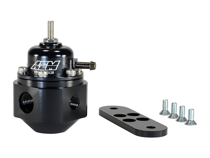 AEM Universal Black Adjustable Fuel Pressure Regulator-thumbmail-6