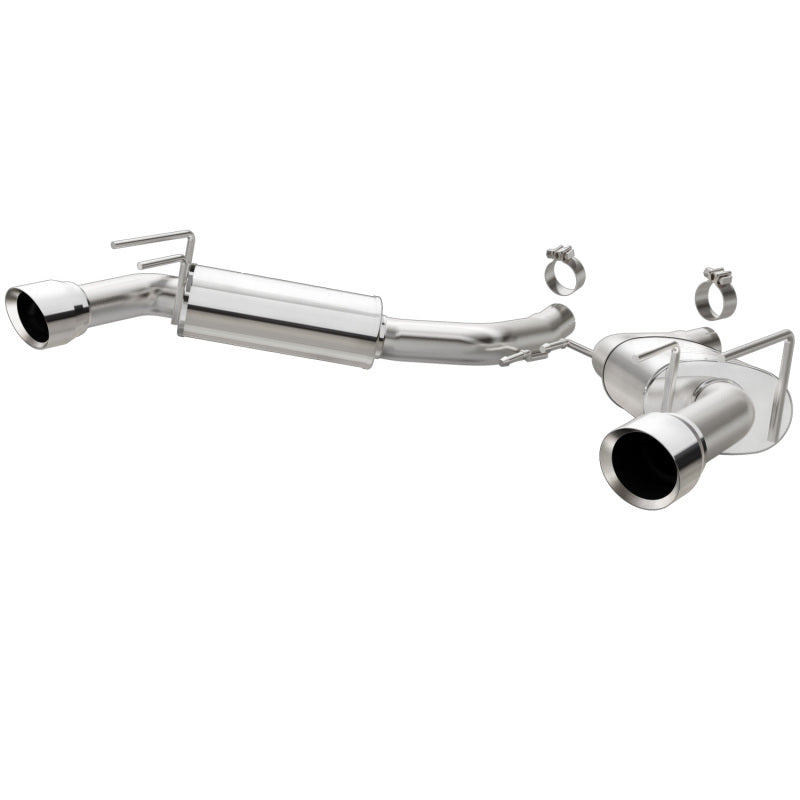 MagnaFlow Street Series Axle Back 14-15 Chevy Camaro 6.2L V8 SS Polished Dual Split Rear Exit-thumbmail-4