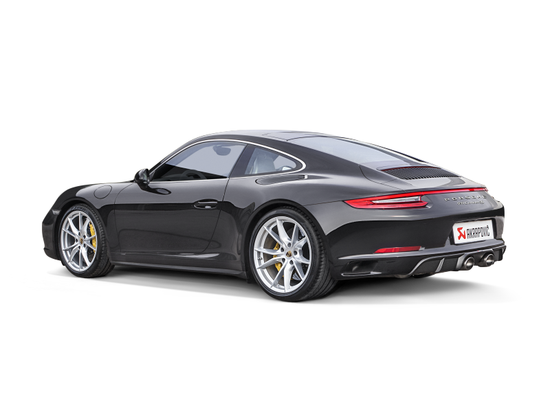 Akrapovic 16-17 Porsche 911 Carrera S/4/4S/GTS (991.2) Slip-On Line (Titanium) w/ Titanium Tips-thumbmail-6