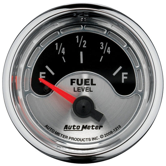 Autometer American Muscle Gauge Fuel Level 2 1/16in 16e To 158f Elec American Muscle