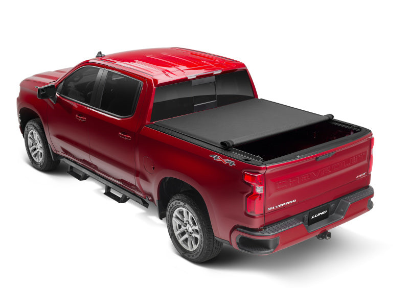 Lund 15-17 Chevy Colorado (5ft. Bed) Genesis Elite Roll Up Tonneau Cover - Black-thumbmail-7
