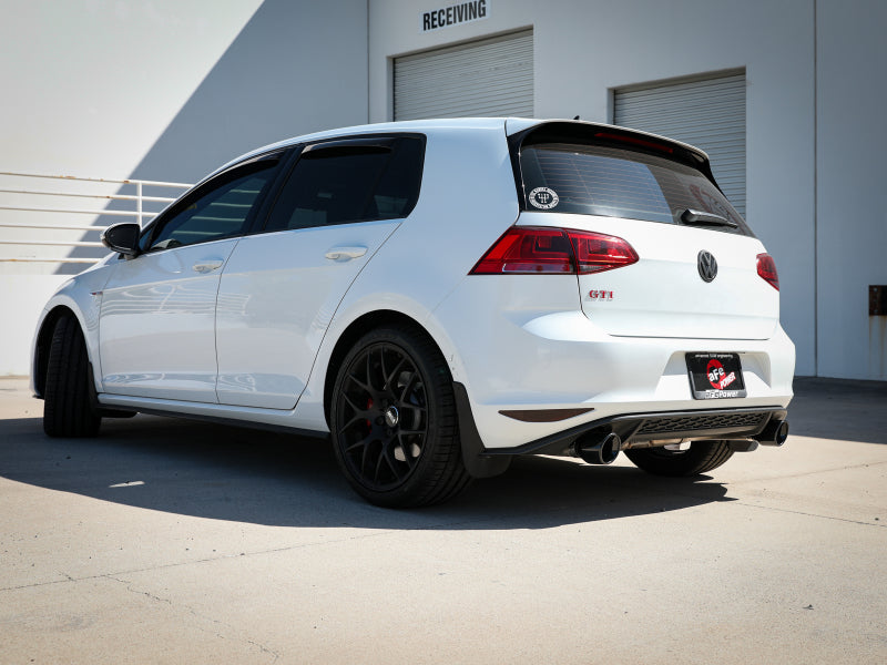 aFe MACH Force-Xp 3in to 2-1/2in Stainless Steel Axle-Back Black Exhaust - 15-17 Volkswagen GTI-thumbmail-3