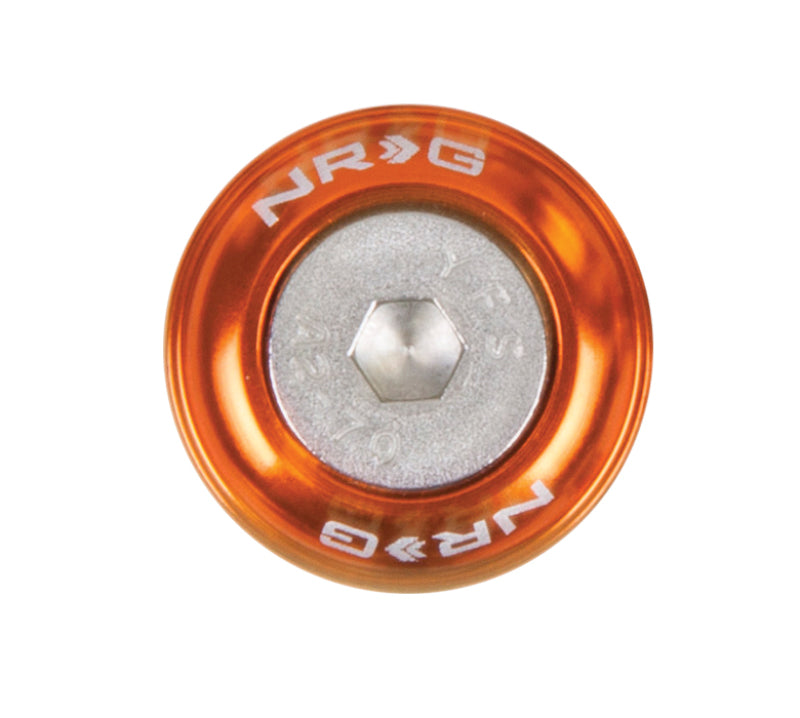 NRG Fender Washer Kit w/Rivets For Metal (Orange) - Set of 10-thumbmail-2