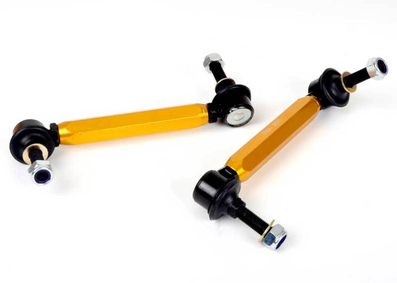 Whiteline 07+ Nissan Skyline R35 GT-R Rear Swaybar link kit h/duty-adjustable steel ball-thumbmail-1