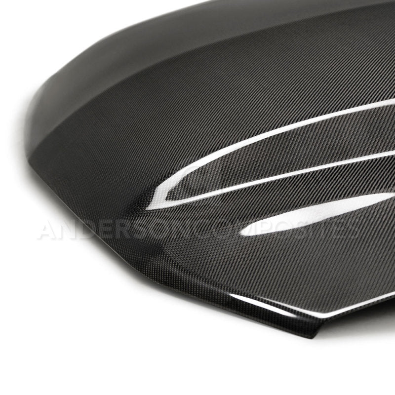 Anderson Composites 2013-2014 Ford Mustang Type-CJ Carbon Fiber Cowl Hood-thumbmail-10