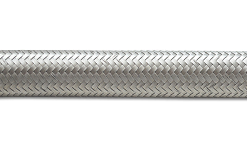 Vibrant SS Braided Flex Hose -10 AN 0.56in ID (50 foot roll)-thumbmail-2