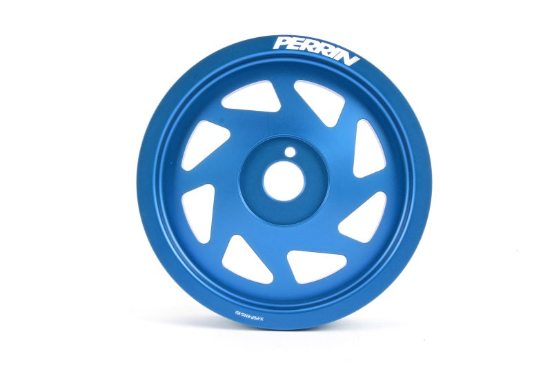 Perrin 15-18 Subaru WRX / 13-20 BRZ / 14-18 Forester XT FA/FBCrank Pulley - Blue-thumbmail-3
