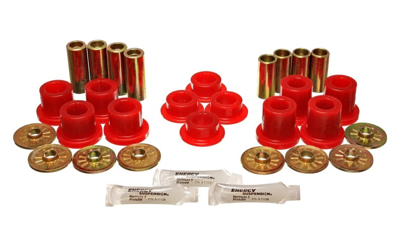 Energy Suspension 92-02 Dodge Viper Red Front Control Arm Bushing Set-thumbmail-3