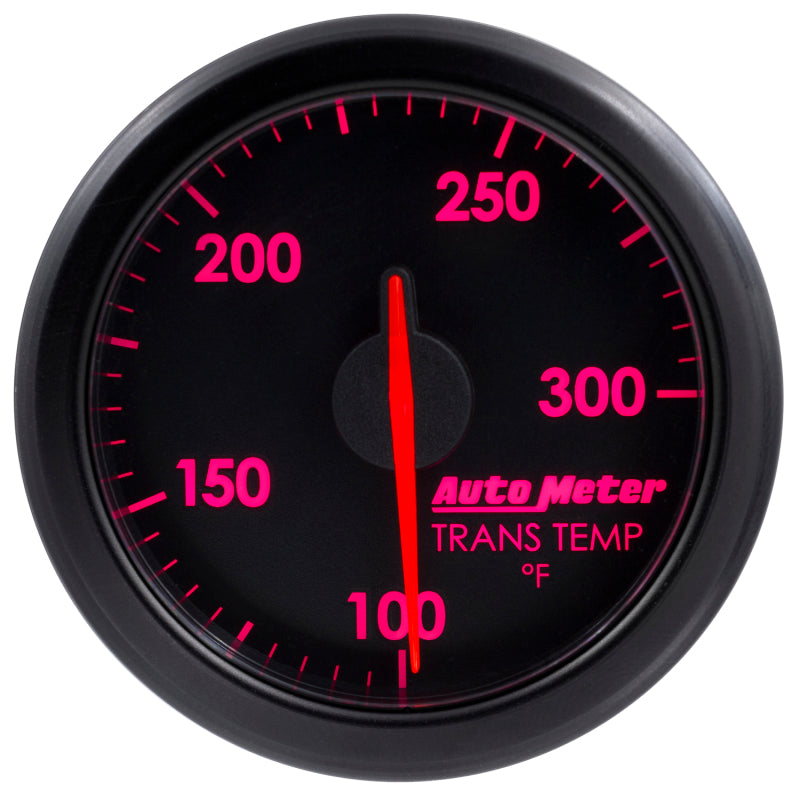 Autometer Airdrive 2-1/6in Trans Temperature Gauge 100-300 Degrees F - Black-thumbmail-5