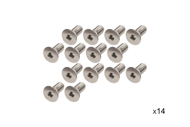 Kentrol 97-06 Jeep Wrangler Windshield Bolts 14 Pack Stainless-thumbmail-1