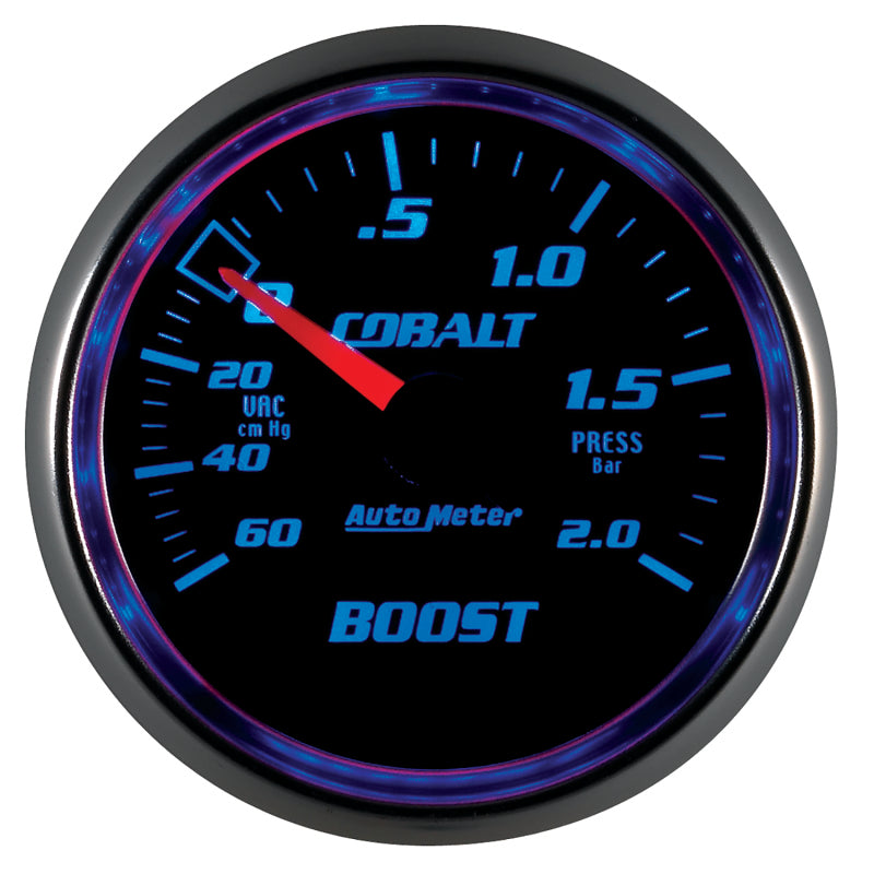 Autometer Cobalt 52mm 2 BAR Mechanical Boost Gauge-thumbmail-4
