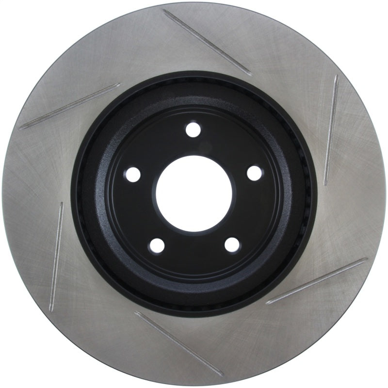 StopTech 13-15 Nissan Pathfinder Slotted Front Right Rotor-thumbmail-9